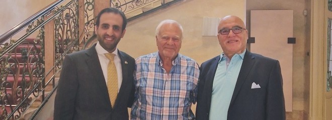 Ambassador Saud Alshamsi látogatása a ResoArt Alapítványnál